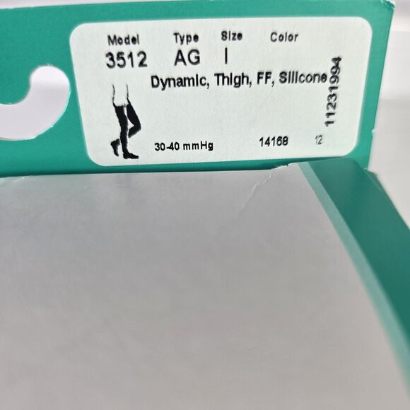 Juzo Dynamic  Thigh High FF, Dot Band, Closed Toe Size:I (Beige) 30-40mm… - Picture 2 of 5